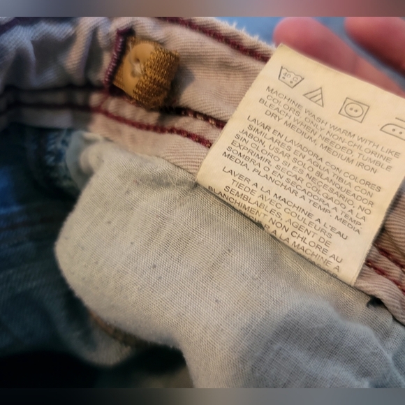 Vintage Y2K 80's Lee Carpenter Jeans With Adjustable Waist - Picture 10 of 14